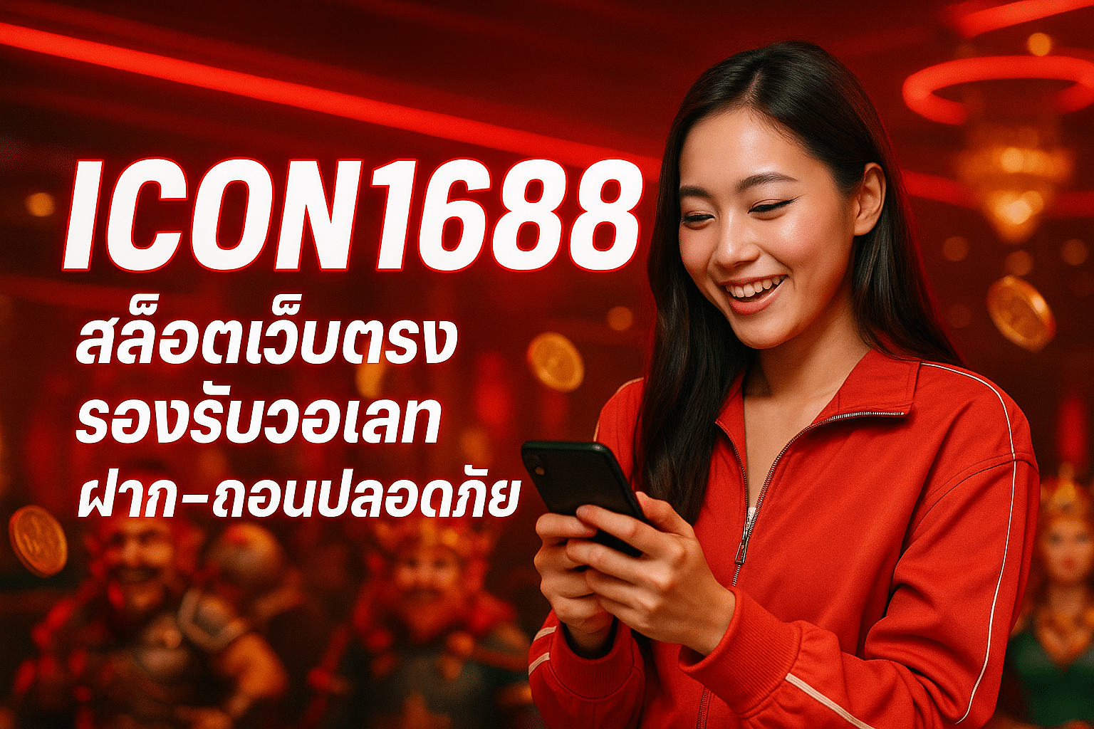 ICON1688 สล็อตเว็บตรง รองรับวอเลท ฝาก-ถอนปลอดภัย