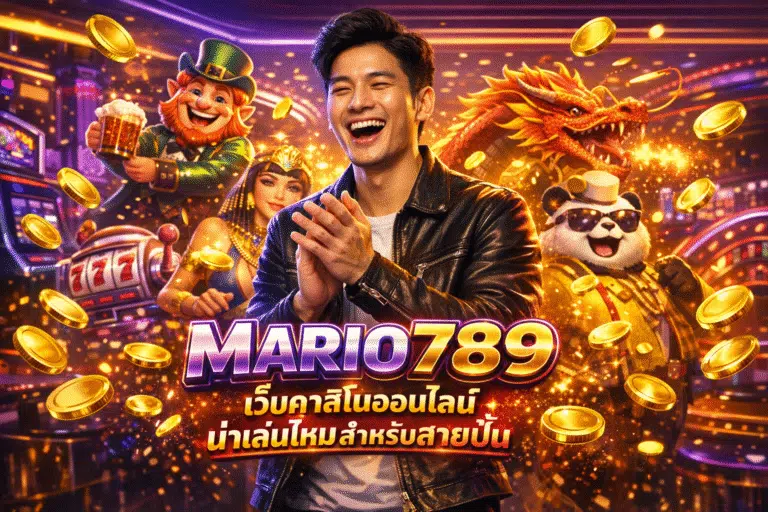 MARIO789 เว็บคาสิโนออนไลน์ น่าเล่นไหมสำหรับสายปั่น