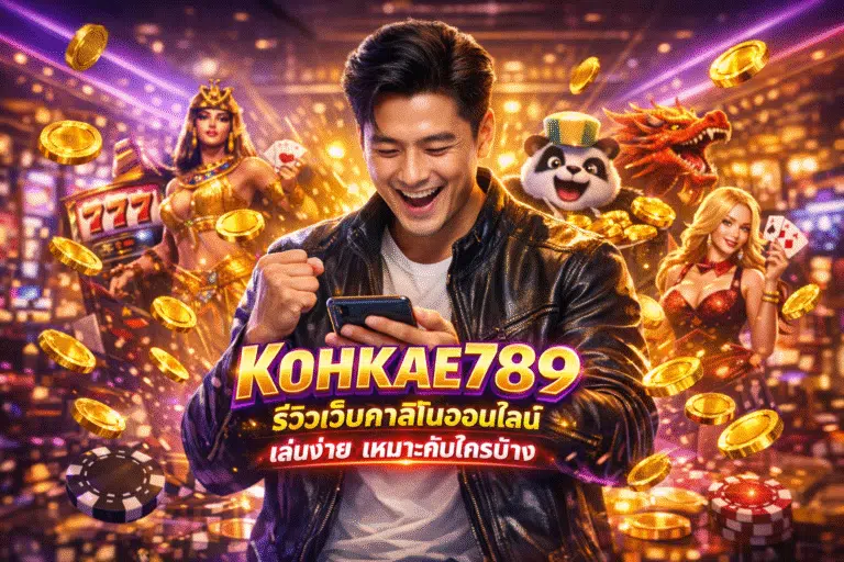 KOHKAE789 รีวิวเว็บคาสิโนออนไลน์ เล่นง่าย เหมาะกับใครบ้าง