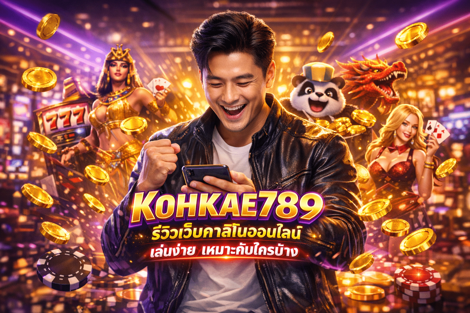 KOHKAE789 รีวิวเว็บคาสิโนออนไลน์ เล่นง่าย เหมาะกับใครบ้าง